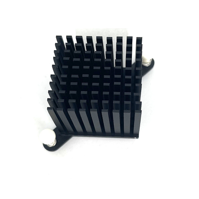 AL6063-T5 Profiles Extrusion Heat Sink Anodizing Black For South Bridge Chip